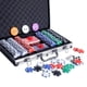 thumbnail image 1 of Juego De Fichas De Póquer: 300 Fichas De Póquer Con Estuche De Aluminio, Fichas De 11,5 Gramos Para Texas Holdem Blackjack, 1 of 5
