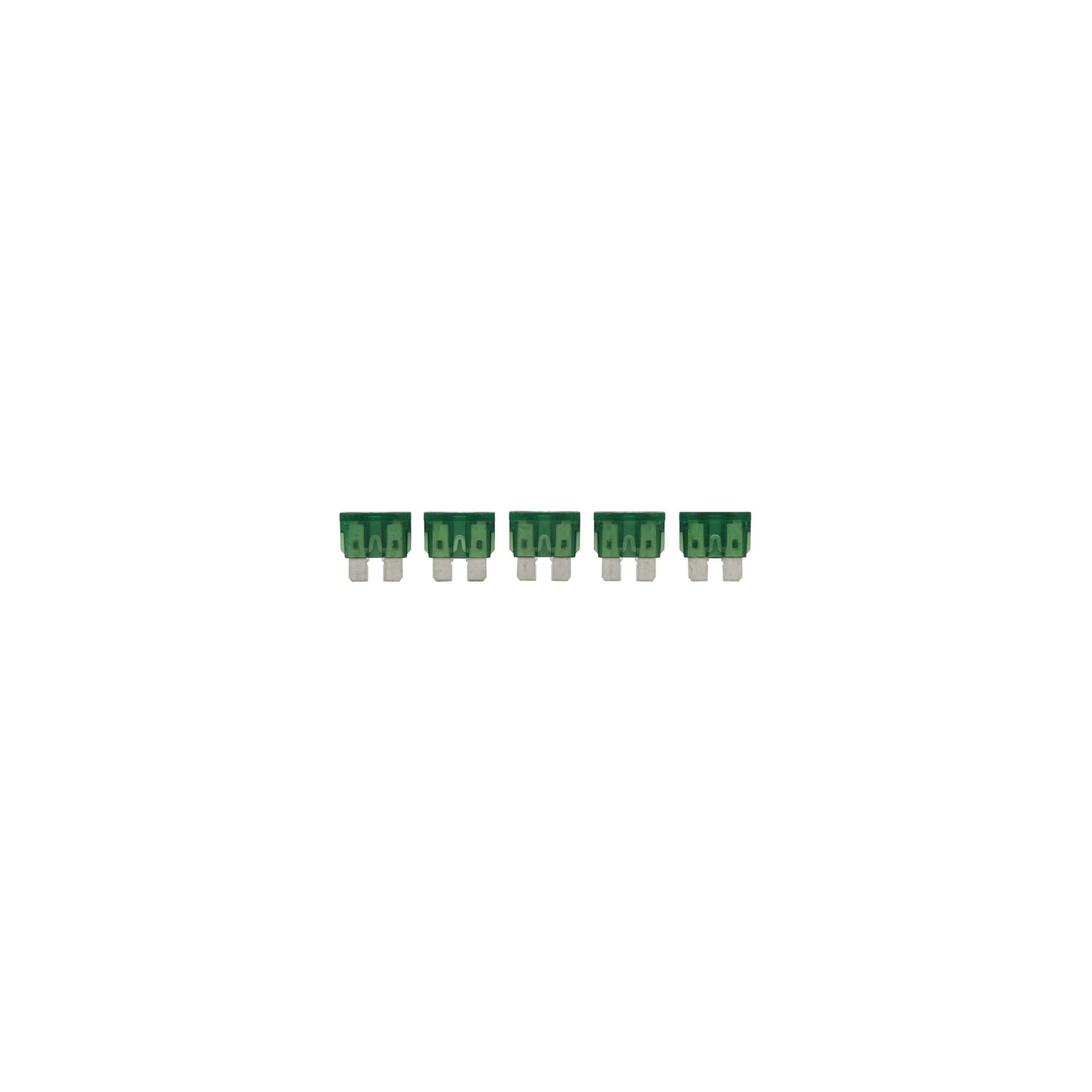 (2 pack) Bussmann BP/ATC-30-RP Automotive ATC Blade Fuse (ATC-30) - Blister Pack (5 Each), 30A, Green