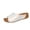 White, variant on Women's Wedge Flip Flops-Women's Solid Color Fish Mouth Slides,Thick Sole Summer Sandals Sold by WHLBF 42