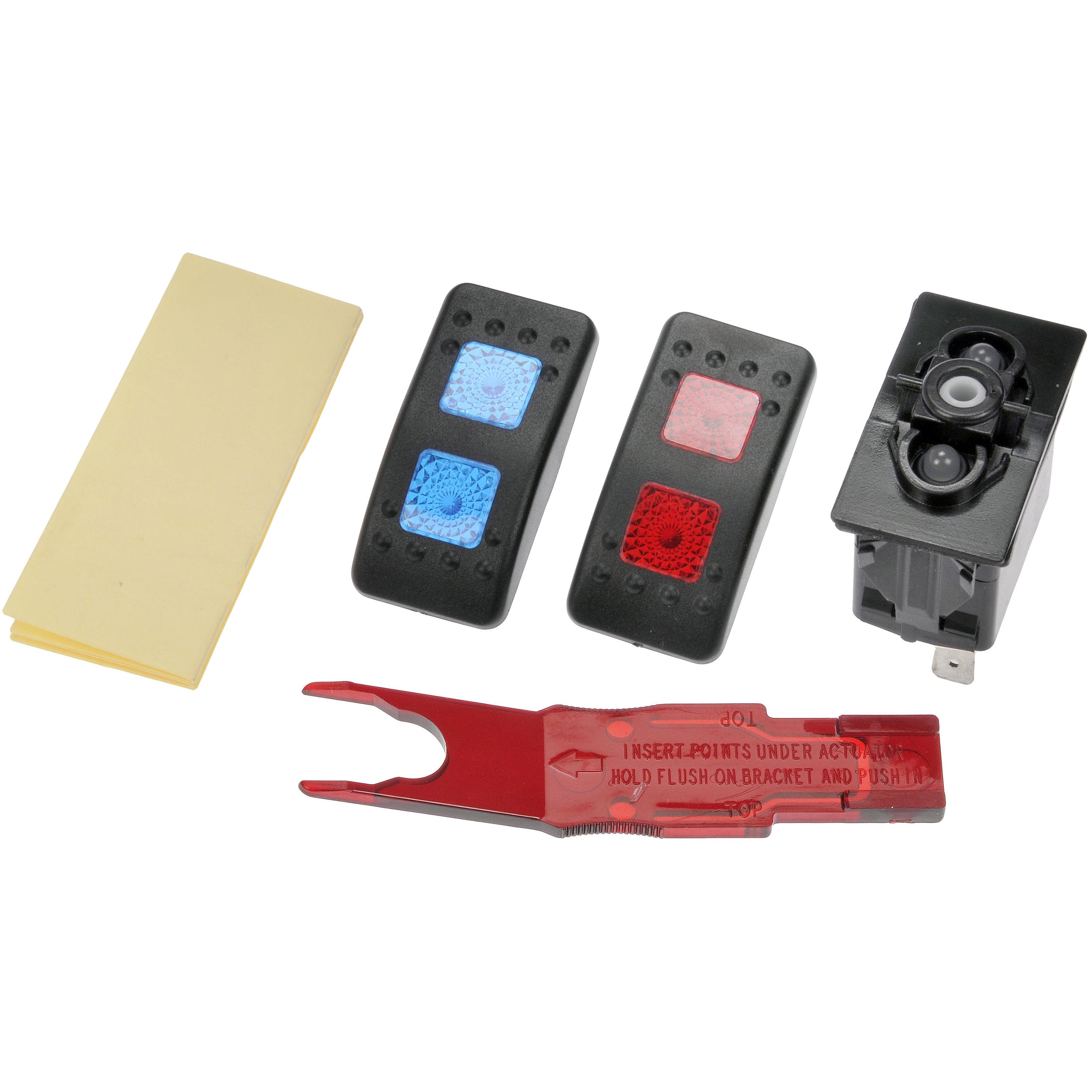 Dorman 84944 Rocker Type Switch Black - Walmart.com