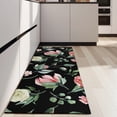 thumbnail image 4 of Pioneer Flower Floral Print Pattern Kitchen Rug Mat,Kitchen Runner Rugs Non Skid Washable,Decorative Kitchen Floor Mats for Kitchen,Sink,Laundry,17"X47", 4 of 5