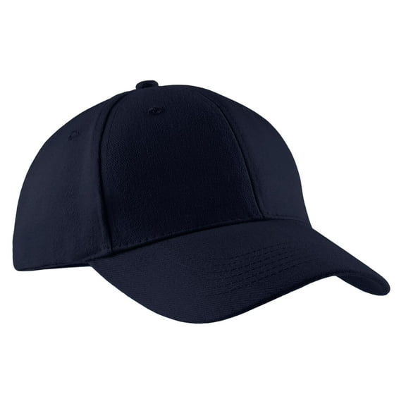 Port & Company CP82 Mens Brushed Twill Cap Ball Cap