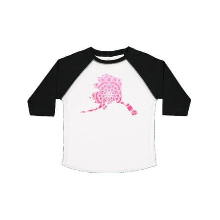 

Inktastic Alaska Silhouette Mandala Gift Toddler Boy or Toddler Girl T-Shirt