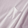 thumbnail image 4 of Luvrsol T Shirts for Women Casual Solid Round Neck Short Sleeved Pocket Base Blouse T-shirt, Size L-2XL, 4 of 5