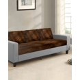 thumbnail image 2 of Retro Wooden Board Couch Cushion Covers Stretch, Washable Sofa Seat Covers Individual Seat Cushion Sofa Slipcovers Western Country Farmhouse Brown Wood Couch Cover Furniture Protector S-1PCS, 2 of 7