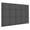 Dark Gray, variant on Kselythan Large Wall Felt Bulletin Board, 15 Pack Self-Adhesive Foldable Pinboard Tiles Cork Board Alternative with 30 Pushpins, Decorative Photo Memo Vision Board for Office, Home & Classroom