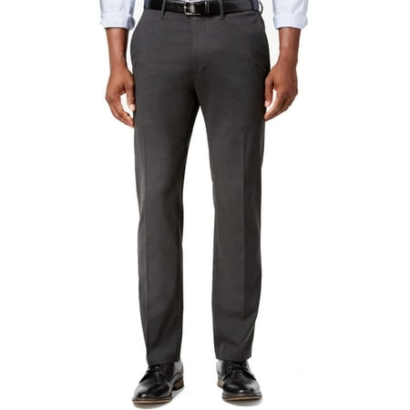 Kenneth Cole Reaction NEW Gray Mens Size 34X29 Dress - Flat Front Pants