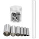 thumbnail image 1 of Juego de 8 herramientas para esculpir arcilla polimérica, herramientas de alfarería, puntero de bola, puntas de silicona, herramientas de modelado, herramientas de alfarería, rodillo de arcilla acríli, 1 of 4