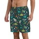 thumbnail image 2 of Fotbe Christmas Dinosaur colorful Trajes de Baño Estampados para Hombre, Shorts de Verano de Secado Rápido, Ropa de Playa, Bañadores-X-Large, 2 of 6