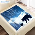 thumbnail image 5 of Dad Blanket Gifts for Dad on Fathers Day from Daughter or Son - 50" X 60" World's Greatest Dad Blanket - Christmas Birthday Present for Father New Dad Gifts Ideas, 5 of 5