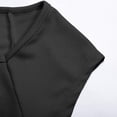 thumbnail image 6 of ZXLBBD Girls Shirts Ribbed Knit Crop Top Short Sleeve Tee Square Neck Raglan Basic Casual Shirt for Kids Toddler Youth Summer Tees Tops, 6 of 6