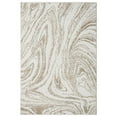 thumbnail image 4 of Luxe Weavers Modern Marble High Low Ivory 8x10 Indoor Area Rug Abstract Living Room Carpet, 4 of 11