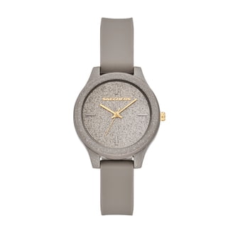 Women\'s Deep Gray Analog Silicone Band  Dial Stylish Comfortable Buckle Watch Women main image 3