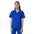 thumbnail image 1 of Core by Maevn Women's V-Neck Solid Scrub Top, 1 of 1