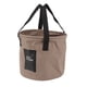 thumbnail image 5 of Cubo plegable de 10 l, resistente a altas temperaturas, portátil, con asa, para camping, pesca, picnic, color arena., 5 of 14