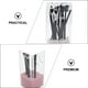 thumbnail image 3 of Estuche para brochas de maquillaje con tapa, acrílico, organizador para bolígrafos, portalápices, 3 of 7