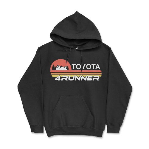 Toyota 4Runner Hoodie Iconic Design and Rugged Style Merch