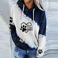 thumbnail image 2 of Essentials Hoodie for Women Long Sleeve Cute Dog Print Hooded Sweatshirt Fall Fashion Casual Pullover Tops 2025 Winter Clothes, 2 of 4