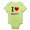 Kiwi, variant on CafePress - I Love Equality Body Suit - Baby Light Bodysuit, Size Newborn - 24 Months