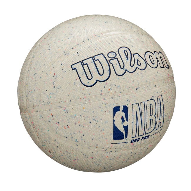 Wilson NBA DRV Pro Eco Basketball, White, 29.5" (Size 7)