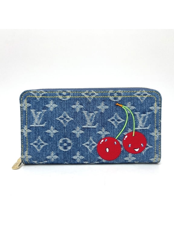 Pre-Owned LOUIS VUITTON M23161 Takashi Murakami collaboration Monogram denim LV x TM...