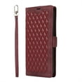 thumbnail image 1 of Premium PU Leather Flip Wallet Case For IPhone 14/13/12/11 Pro/X/XS/Max/XR/8/7/Plus/SE - Card Slot, Magnetic Closure & Lanyard, 1 of 5