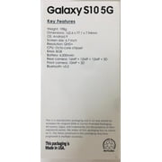 Samsung Galaxy S10 5G Silver 256GB Unlocked - Grade A Kitted