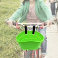 thumbnail image 6 of Multifunction Children Bike Storage Basket Detachable Comfortable Front Handlebar Sundries Container for Outdoor Cycling Picnic Boys Green, 6 of 10
