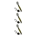 thumbnail image 2 of VONKY Stainless Steel Golf Club Brush Portable Handheld Replacement Solid Color Telescopic Double-sided Ball Brushes Yellow with Lid 3Set, 2 of 6