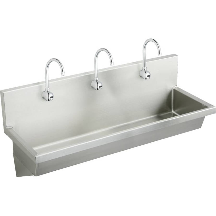 Elkay EWMA6020SACC Commercial Stainless Steel Handwash Sink Package