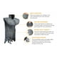 thumbnail image 4 of Calefacción Eléctrica Manta De Calor Eléctrica Lavable A Máquina Almohadilla De Calor Con Apagado Automático Y Protección Contra Sobrecalentamiento Para Espalda Hombros Cuello 3 Niveles Serendint HA043714-02, 4 of 6