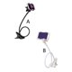 thumbnail image 4 of 1pc Universal Double-Clip Lazy Phone Holder For Bed, Multi-Functional Extra Long Bedside Stand, 4 of 5