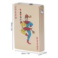 thumbnail image 4 of Poker Lighter Windproof UV Light Zinc Alloy Refillable Cigar Cigarette Lighter for Men Women Gold King, 4 of 5