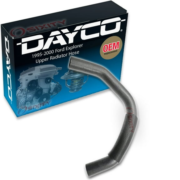 Dayco Upper Radiator Coolant Hose compatible with Ford Explorer 4.0L V6 1995-2000