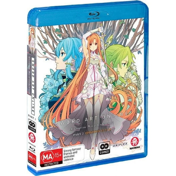 Sword Art Online Alicization War of Underworld (Pt 2, Eps 12.5-23) [ NON-USA FORMAT, Blu-Ray, Reg.B Import - Australia ]