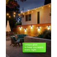 thumbnail image 5 of Outdoor Solar Light, Waterproof Dual Mode Outdoor LED Solar Light, Decorative Wall Lamps for Patio, Yard, Driveway, Pool, Porch, 5 of 5
