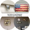 thumbnail image 3 of vinyl siding hooks for hanging, heavy duty light mailbox planter hanger 8 pack, 3 of 8