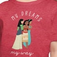 thumbnail image 3 of Disney Princess - My Dreams My Way - Toddler And Youth Short Sleeve Graphic T-Shirt, 3 of 5