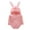 Pink, variant on TAIAOJING Toddler Baby Girl Clothes Set Boys Easter 3D Bunny Rabbit Ear Romper Bodysuit With Pocket Clothes Outfits For Girl 12-18 Months