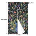 thumbnail image 3 of XMXT Japanese Noren Doorway Room Divider Curtain,Watercolor Flower Peacock Restaurant Closet Door Entrance Kitchen Curtains, 34 x 56 inches, 3 of 7