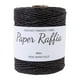thumbnail image 1 of Hilo de papel de rafia para crochet, 328 yardas, rafia ligera para tejer a crochet, bolsas de regalo Negro, 1 of 9