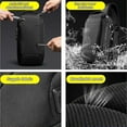 thumbnail image 6 of Linnome Travel Sling Bag Waterproof Crossbody Bag with Combination Lock Anti-Theft PU Leather Chest Bag with USB Charging Hole Shoulder Backpack Motorcycle Bags, 6 of 7
