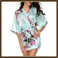 thumbnail image 2 of Vêtements de Nuit pour Femmes Lingerie Aguichant Femmes Robe de Mariée en Soie Simulée Imprimée Robe de Mode Robe de Bain Lingerie Vêtements de Nuit, 2 of 3