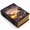 Black & Gold, variant on Leather Journal Writing Notebook for Men and Women, 7 x 5 Inch, Faith Mountains