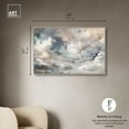 thumbnail image 4 of Dreamy Cumulus Canvas Print Abstract Decor by Art Remedy, Silver Frame, 45 x 30, 4 of 6