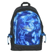 Airbac Technologies Air Cushioned Padded Tie Dye Blue Backpack Bookbag