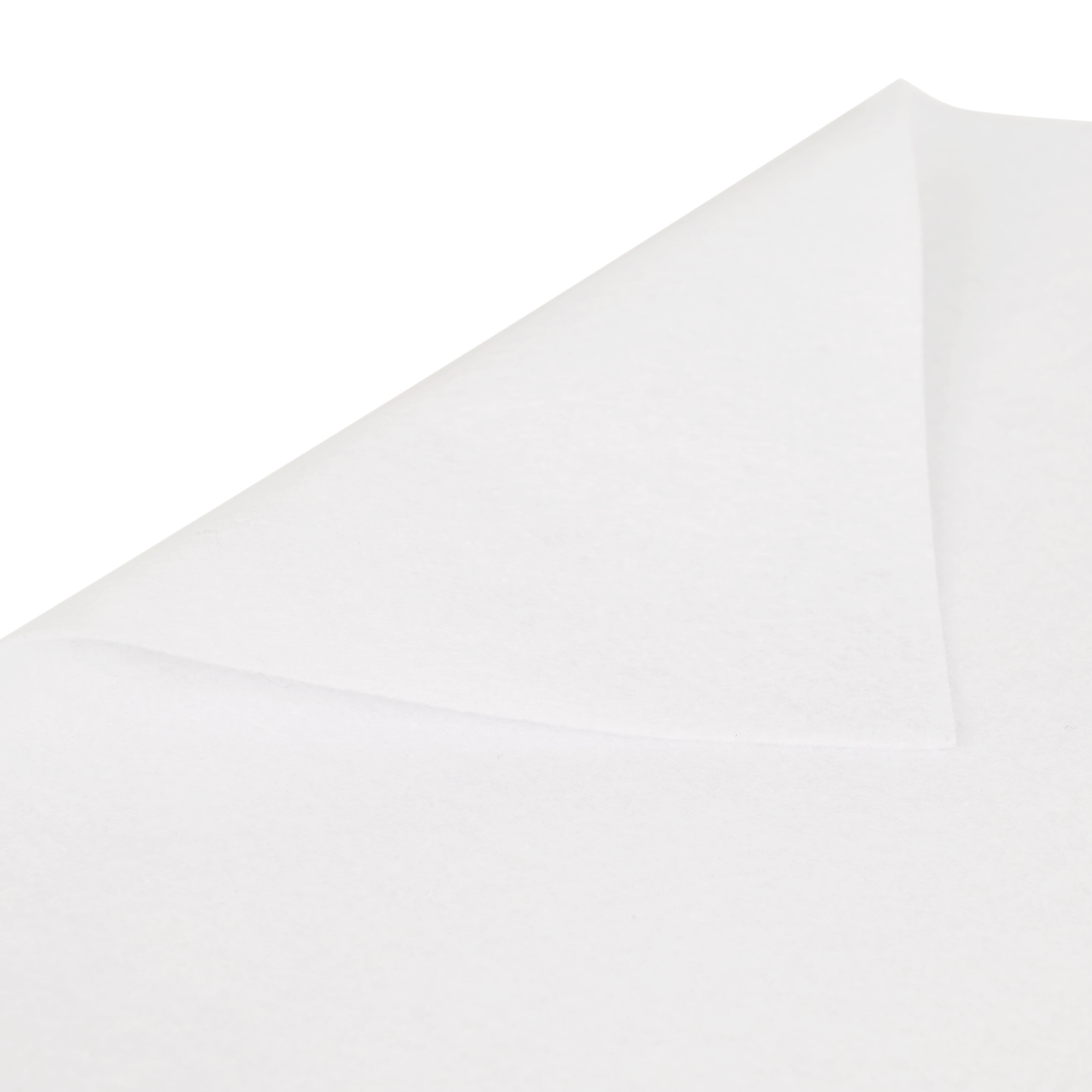 (24 pack) Hello Hobby Soft White Felt Craft Sheet, 9" x 12" for Sewing and DIY