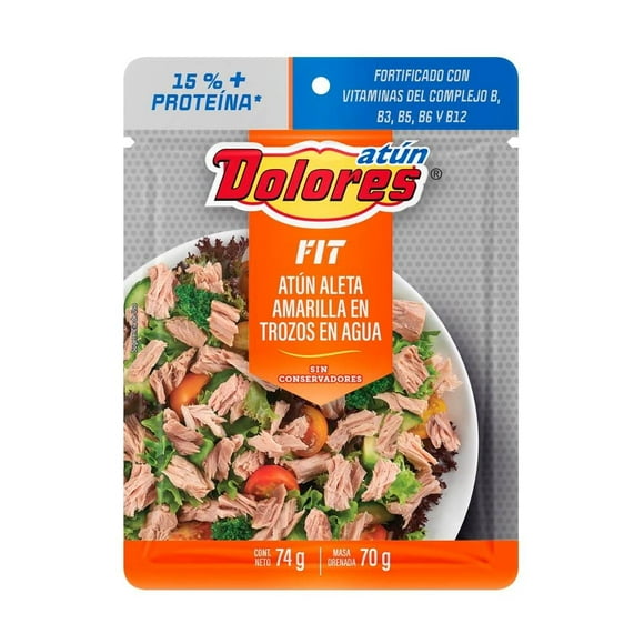 Atún Dolores fit en agua 74 g