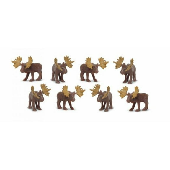 Safari Ltd  Good Luck Minis Moose, 192-Piece