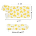 thumbnail image 3 of HDE Dog Bathrobe Drying Towel with Hood for Large Dogs White Rubber Ducks XXL, 3 of 7